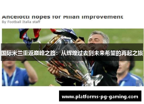 国际米兰重返巅峰之路：从辉煌过去到未来希望的再起之旅